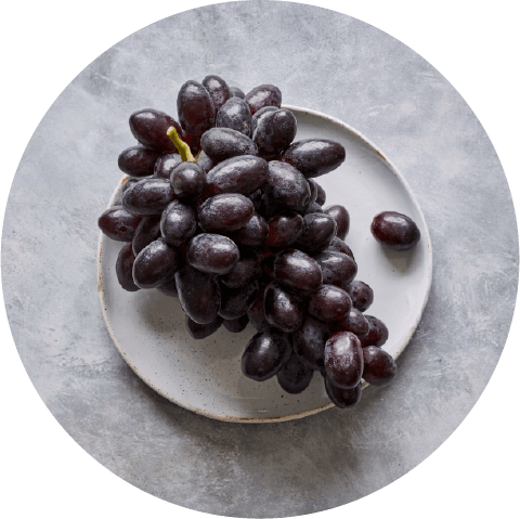 Black Seedless Grapes